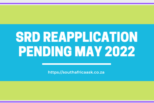 SRD Reapplication pending May 2022