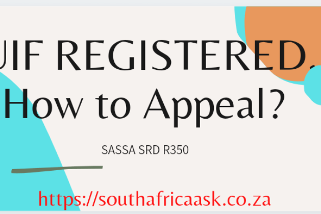UIF Registered Status for SASSA SRD R350 – What is it and what to do? July 2024