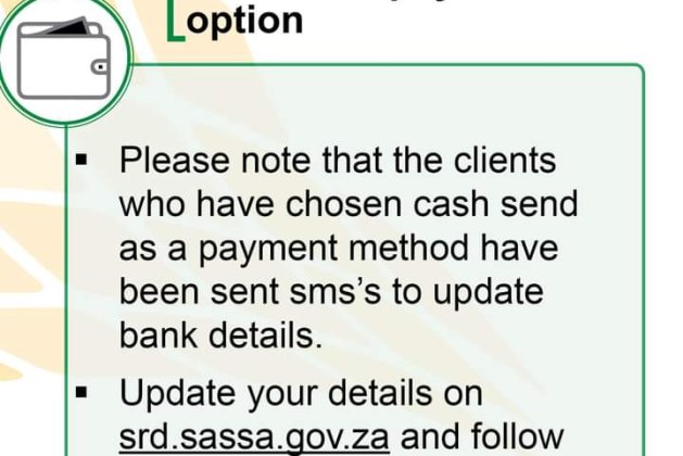 SASSA Cash Send or Ewallet Account Holders for SRD R350 Grant July 2024