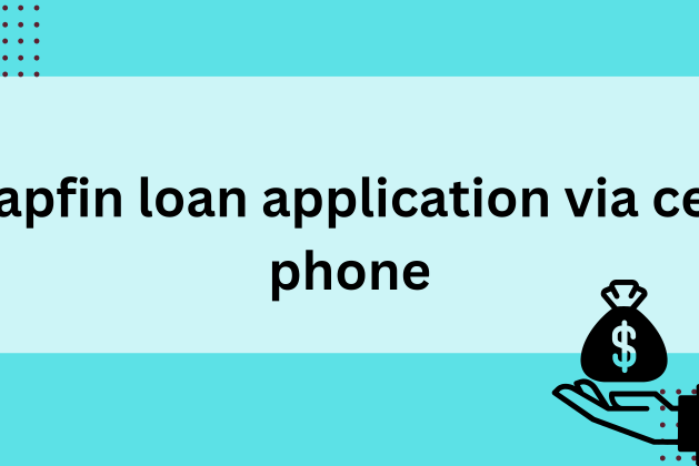 Capfin Loan Application via Cell Phone 2023