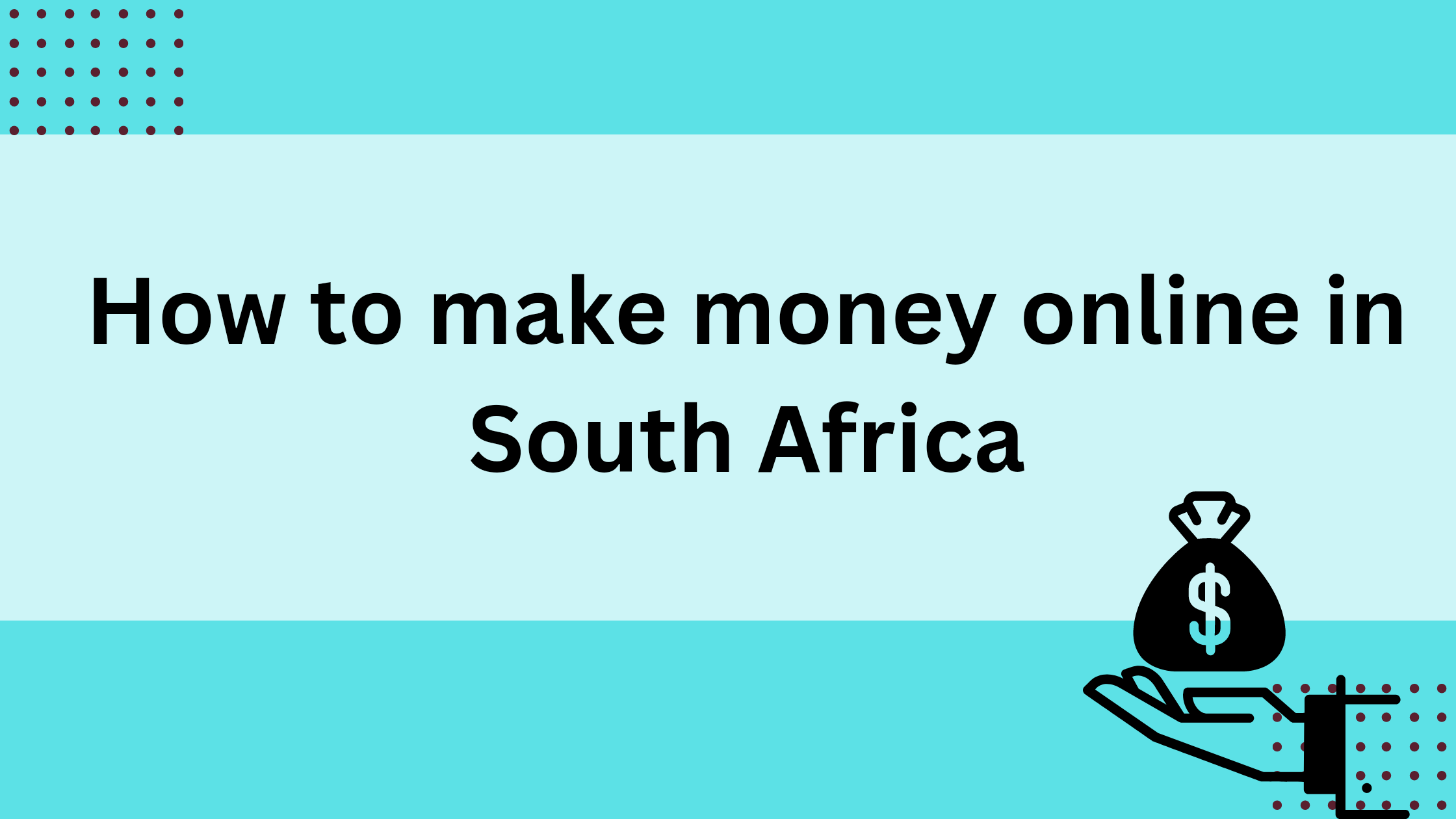 How to make money online in South Africa