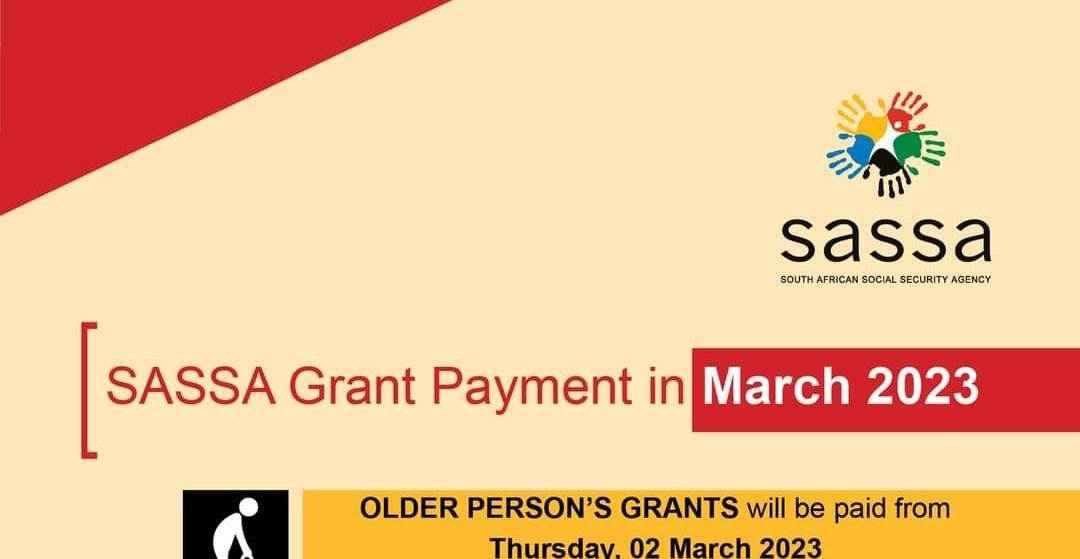 SASSA Pay Dates for March 2023