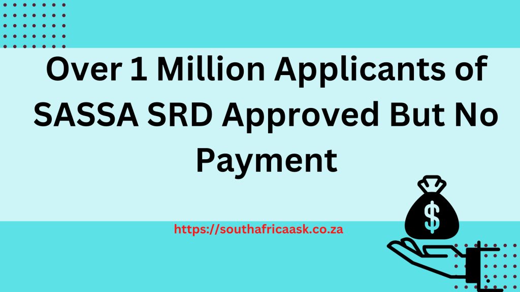 Over 1 Million Applicants of SASSA SRD Approved But No Payment