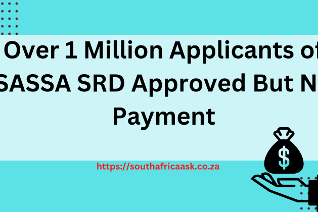 Over 1 Million Applicants of SASSA SRD Approved But No Payment