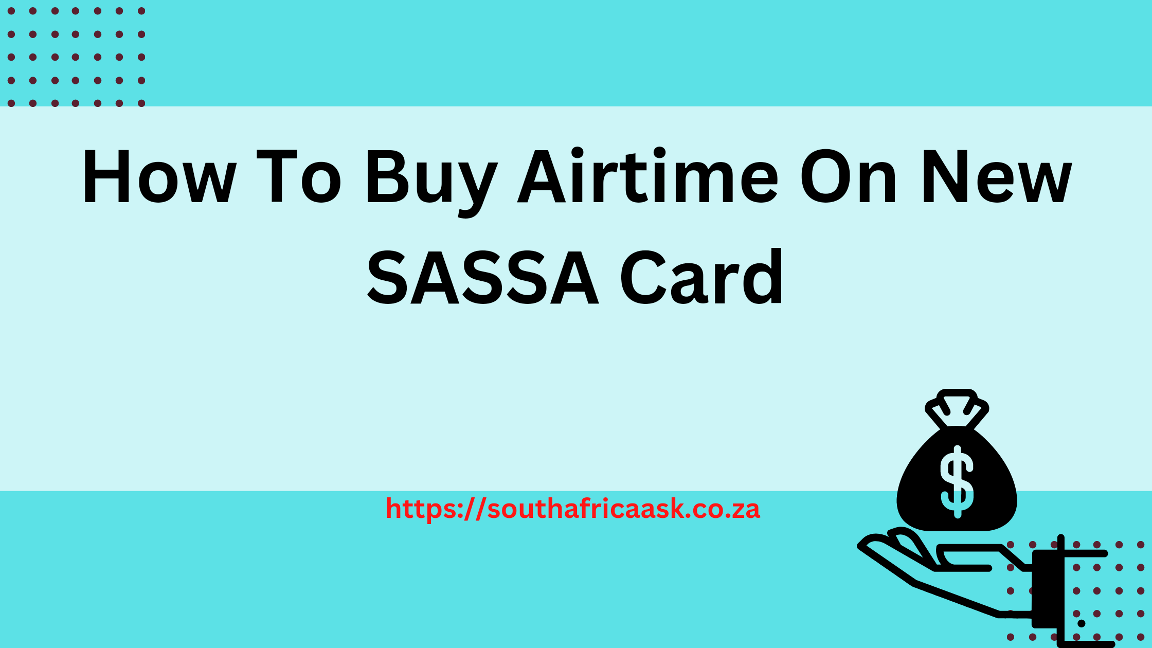 How To Buy Airtime On New SASSA Card