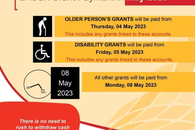 SASSA Announces New May 2023 Payment Dates