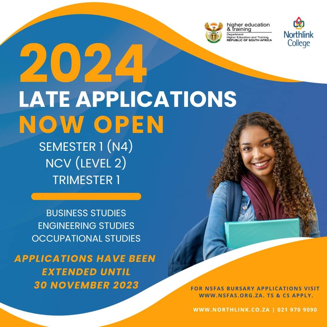 Northlink TVET College 2024 Late Applications