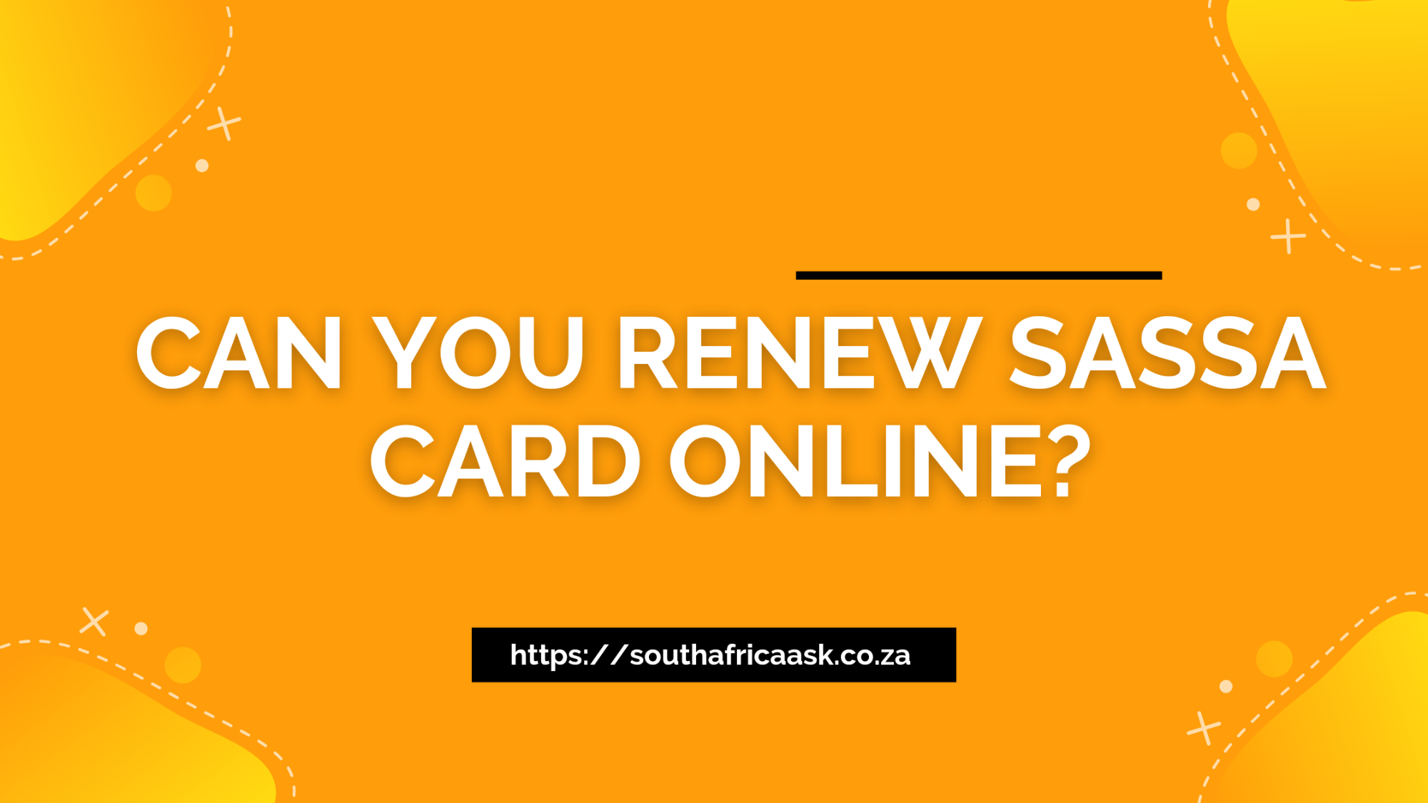 Can You Renew SASSA Card Online?