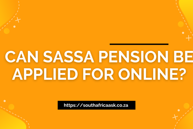 Can SASSA Pension Be Applied for Online?