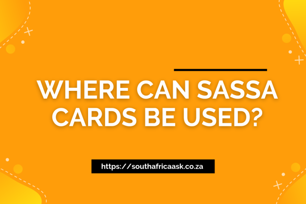 Where Can SASSA Cards Be Used?