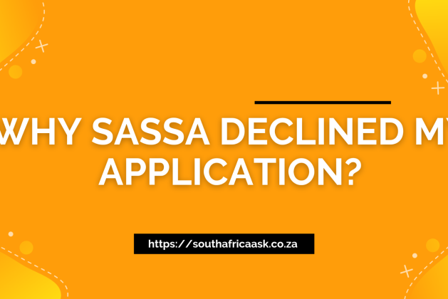 Why SASSA Declined My Application?