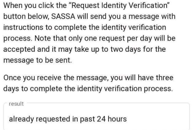 The Identity Verification Issue for SASSA SRD R370 Grant Recipients – What To Do?